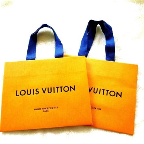 louis vuitton orange gift bag|authentic Louis Vuitton monogram bag.